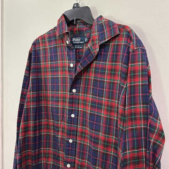 Polo Ralph Lauren Westerton Plaid Button down L - Picture 2 of 6